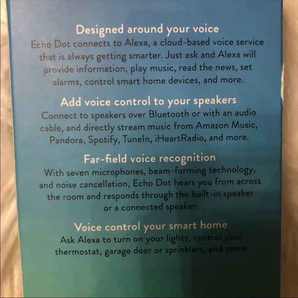 Amazon Echo Dot 2nd Generation w/ Alexa - Picture 2 of 7